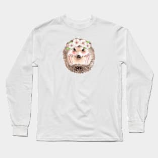 Spring hedgehog Long Sleeve T-Shirt